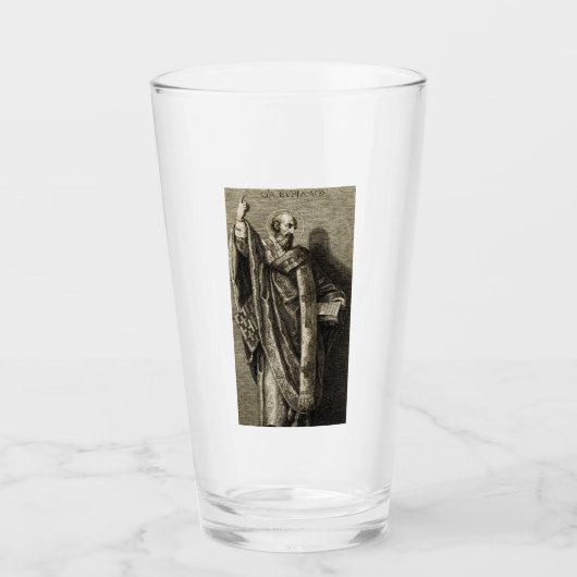 Sint-Cyrillus van Jeruzalem Belijder Glas (Voorkant)