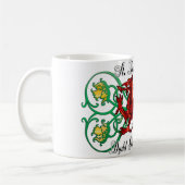 Sint David's Day Mok met Welsh Dragon Daffodil (Links)