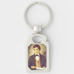 Sint Dominic Savio leerling van John Bosco Sleutelhanger