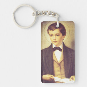 Sint Dominic Savio leerling van John Bosco Sleutelhanger