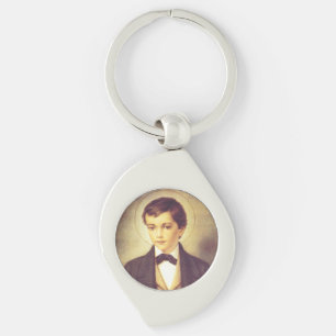 Sint Dominic Savio leerling van John Bosco Sleutelhanger