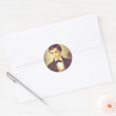 Sint-Dominic Savio-student van John Bosco Ronde Sticker (Envelop)