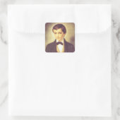 Sint-Dominic Savio-student van John Bosco Vierkante Sticker (Tas)