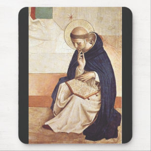 Sint-Dominicus door Fra Angelico Renaissance Kunst Muismat