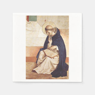 Sint-Dominicus door Fra Angelico Renaissance Kunst Servet