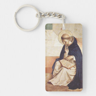 Sint-Dominicus door Fra Angelico Renaissance Kunst Sleutelhanger