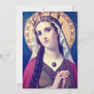 Sint Elisabeth van Hongarije Premium Romantische S Kaart