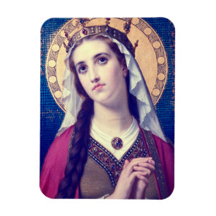 Sint Elisabeth van Hongarije Premium Romantische S Magneet
