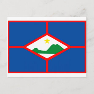Sint Eustatius Flag Briefkaart