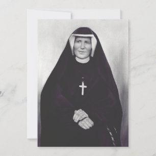 Sint Faustina Kowalska Feestdagenkaart