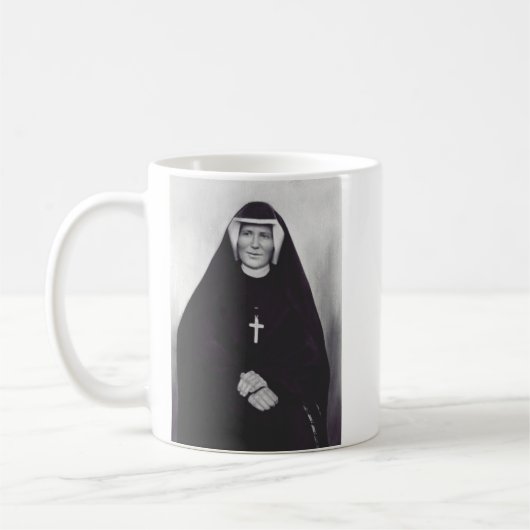 Sint Faustina Kowalska Koffiemok (Links)
