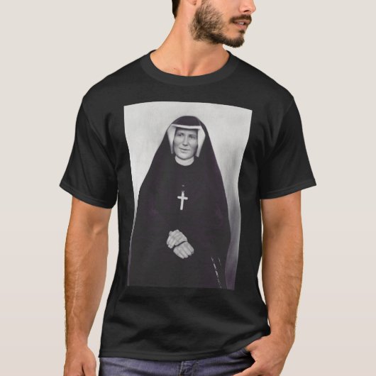 Sint Faustina Kowalska T-shirt (Voorkant)