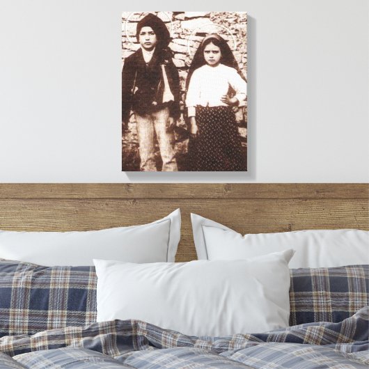 SINT FRANCESCO EN SINT JACINTA, CANVAS AFDRUK (Insitu (Slaapkamer))