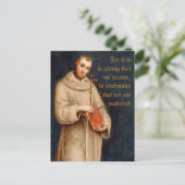 Sint Francis' gebed CC0731 Raphael Briefkaart (Staand voorkant)