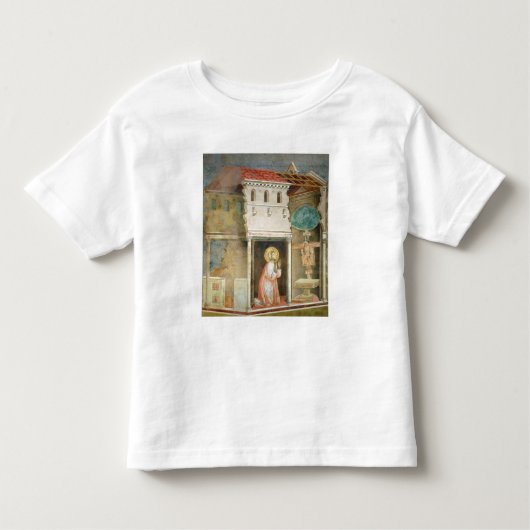 Sint-Francis Praying in de kerk van San Kinder Shirts (Voorkant)