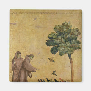 Sint-Francis van Assisi predikt de vogels Magneet