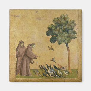 Sint-Francis van Assisi predikt de vogels Magneet