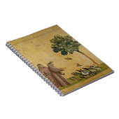 Sint-Francis van Assisi predikt de vogels Notitieboek (Rechterzijde)