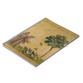 Sint-Francis van Assisi predikt de vogels Notitieboek (Linkerzijde)