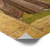 Sint-Francis van Assisi predikt de vogels Poster (Hoek)