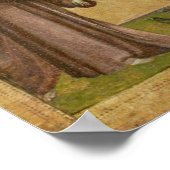 Sint-Francis van Assisi predikt de vogels Poster (Hoek)