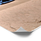 Sint-Francis van de kerk van Assisi kruist Poster (Hoek)