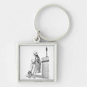 Sint-Franciscus Borgia Hertog van Gandía Sleutelhanger