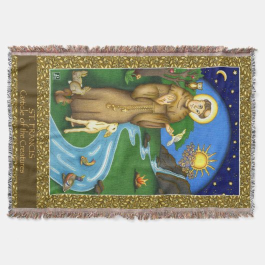 Sint Franciscus - Kantel der Wezens Deken (Voorkant)