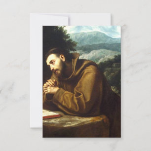 Sint-Franciscus van Assisi Bedankkaart