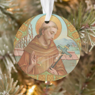 Sint Franciscus van Assisi (BK 002) Acryl Ornament