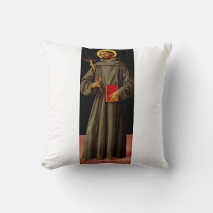 Sint Franciscus van Assisi door Antoniazzo Romano Kussen