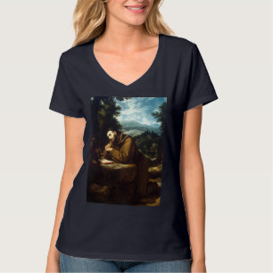 Sint Franciscus van Assisi Herald van de Vrede T-shirt
