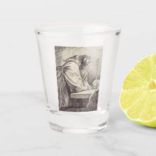Sint Franciscus van Assisi stichter van de Francis Shot Glas