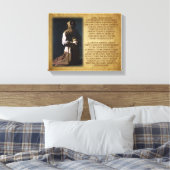 Sint Franciscus van Assisi's Gebed Canvas Afdruk (Insitu (Slaapkamer))