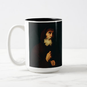 Sint Franciscus van Paola Tweekleurige Koffiemok