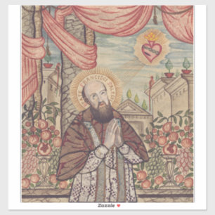 Sint-Franciscus van Sales Bisschop van Genève Sticker