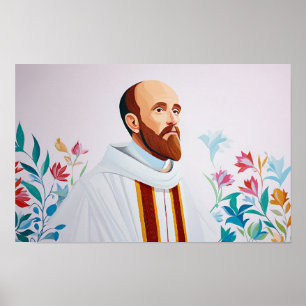 Sint Franciscus van Sales: zachte hart van wijshei Poster