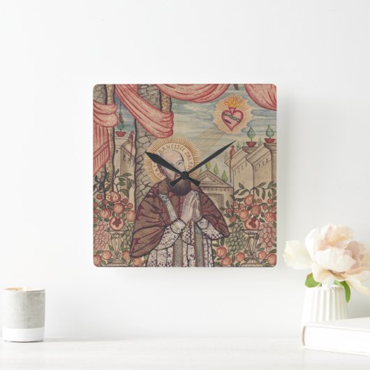 Sint Franciscus van Verkoop Bisschop van Genève Vierkante Klok (Huis)