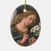 Sint Gabriel the Archangel (M 035) Keramisch sierm Keramisch Ornament (Voorkant)