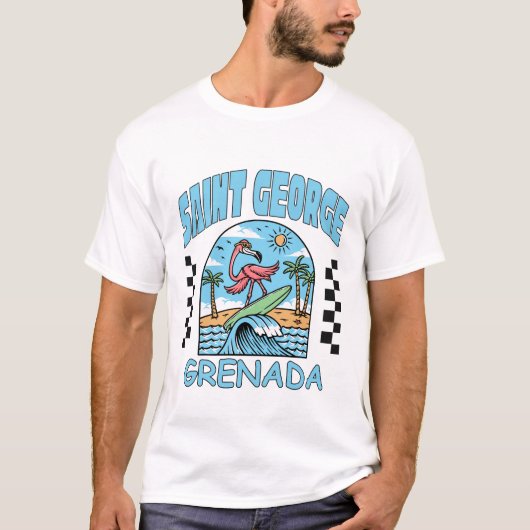 Sint George Grenada T-shirt (Voorkant)
