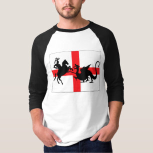 Sint-George's Day Engelse vlag T-shirt