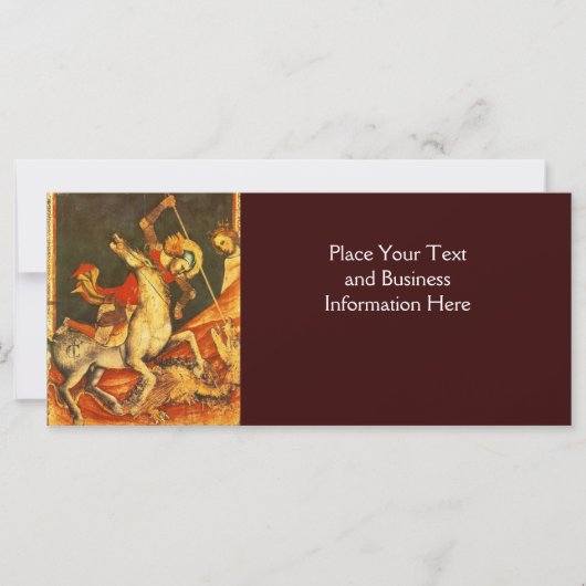 Sint-George's strijd met de draak (Voorkant)