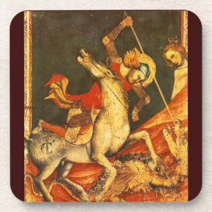 Sint-George's strijd met de draak Drankjes Onderzetter