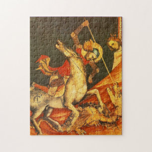 Sint-George's strijd met de draak Legpuzzel