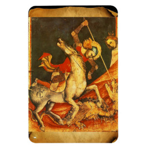 Sint-George's strijd met de draak Magneet