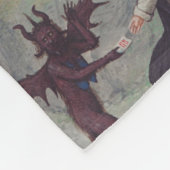 Sint Gertrude van Helfta door Simon Bening Fleece Deken (Hoek)