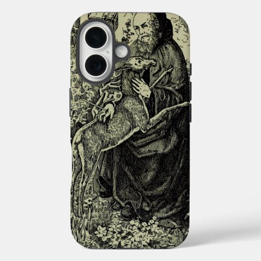 Sint Giles de kluizenaar Case-Mate iPhone Case (Achterkant)