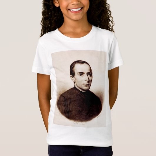 Sint Giuseppe Cafasso Franciscaanse priester T-shirt (Voorkant)