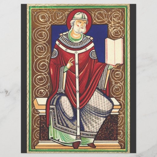 Sint Gregorius de Grote Kerkleraar Flyer (Voorkant)