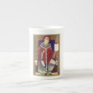 Sint Gregorius de Grote Kerkleraar Porselein Kop